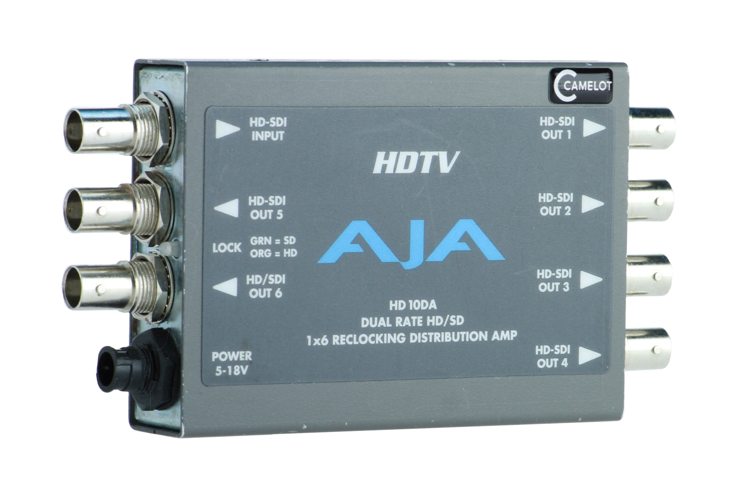 AJA HD 10DA 1x6 HD_SD_SDI Verteiler