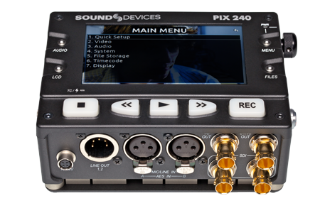 Sound Device Pix 240